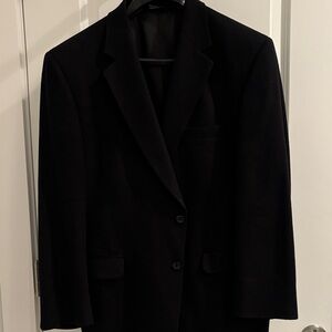 Jos A. Bank Cashmere Black Blazer